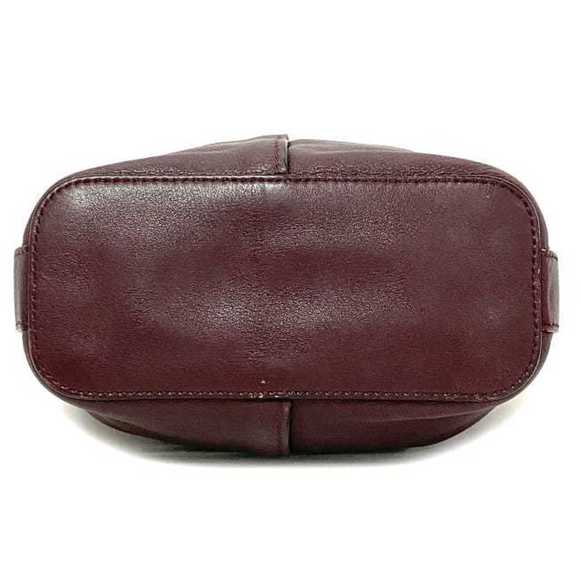 Chloé Chloe Shoulder Bag Wine Red 2way Leather Handbag Ladies - Picture 5 of 10